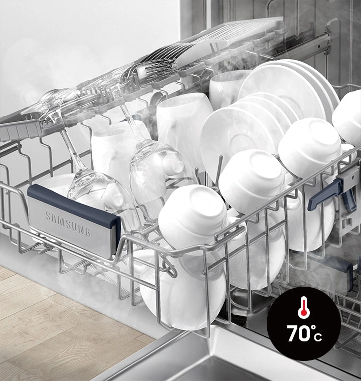 Samsung DW50R4070FS/EC — Dodatkowe higieniczne płukanie