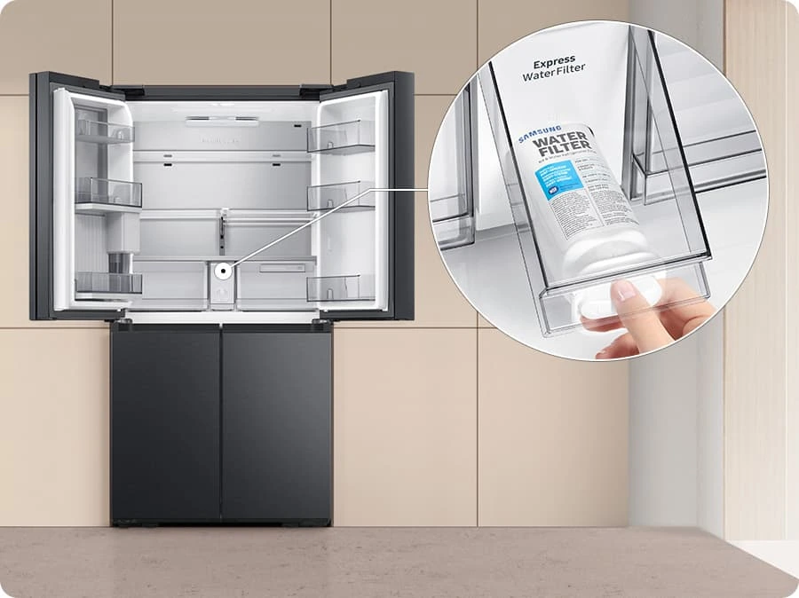 Samsung RF65DG960EB1EO — Wewnętrzny filtr wody