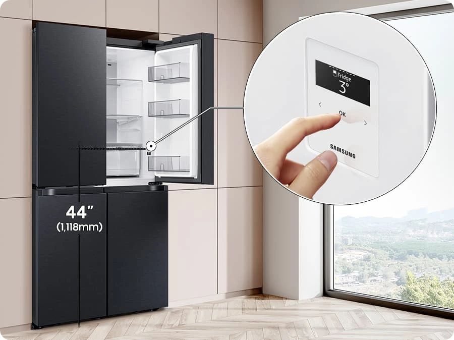 Samsung RF65DG960EB1EO — Panel sterujący wewnątrz