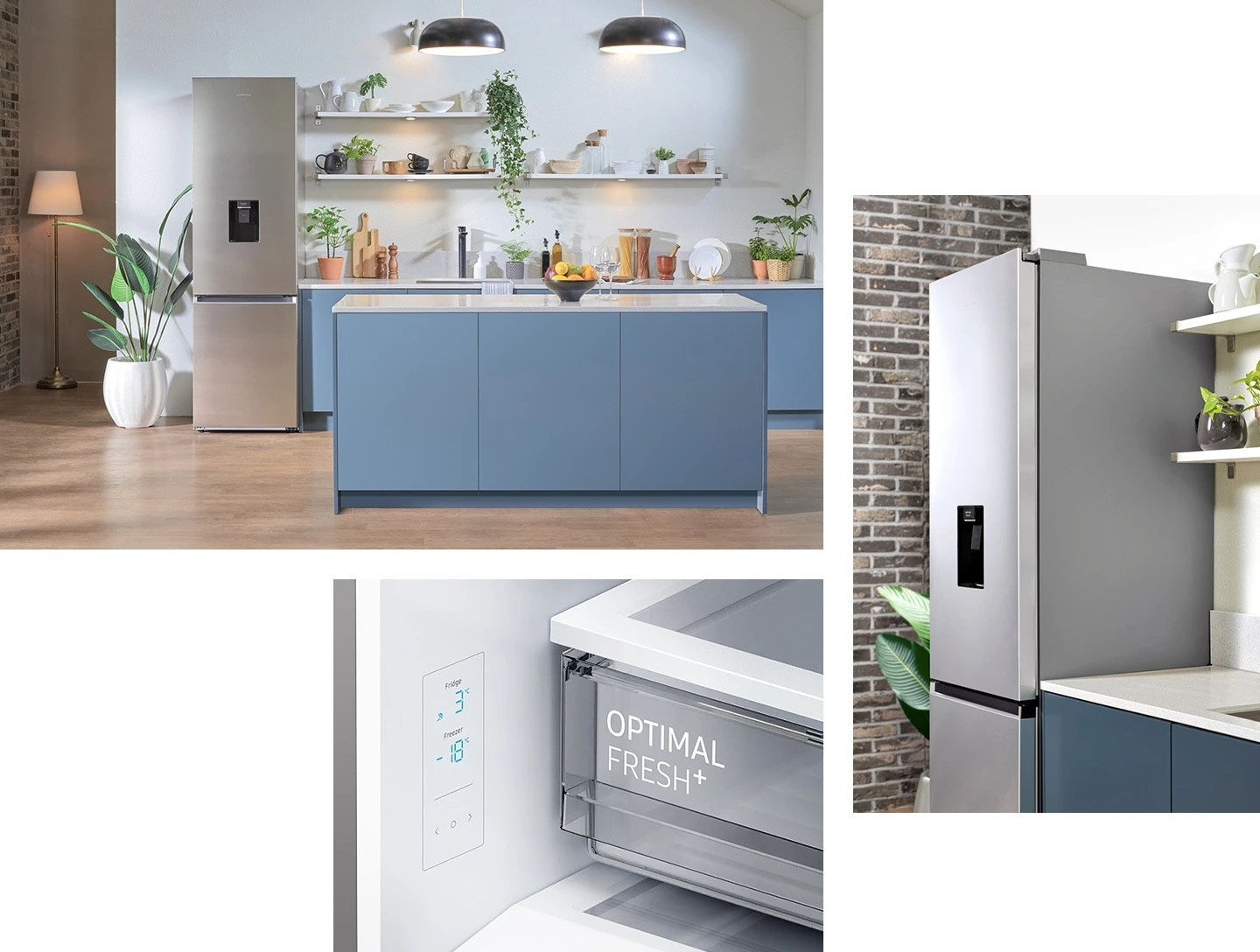Samsung RB38C635ES9/EF — Prosta linia frontu