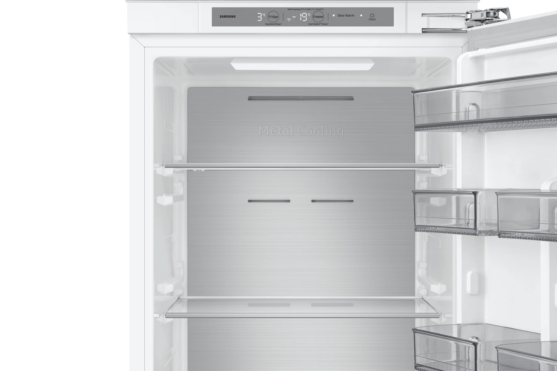 Lodówka do zabudowy AI No Frost Twin Cooling Plus™ wys. 177,5 cm BRB80F26BDF0EO — widok 7