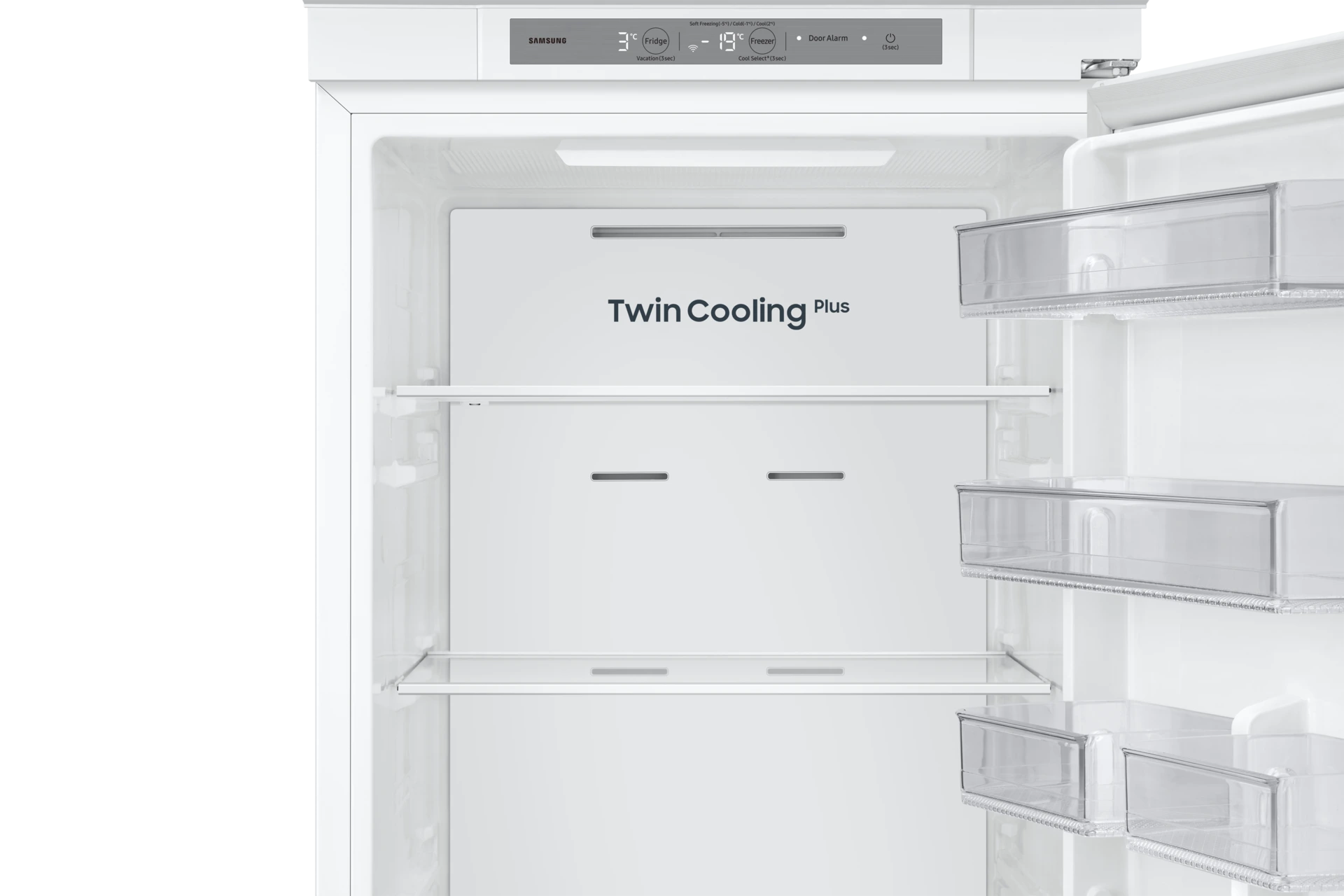 Lodówka do zabudowy AI No Frost Twin Cooling Plus™ wys. 193,5 cm BRB70F30BES0EO — widok 7