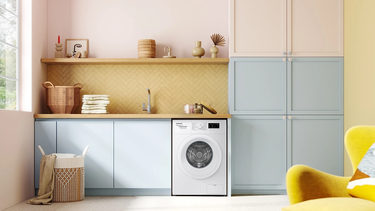 Samsung WW60A3120WE/EO — Pranie z Higieniczną parą