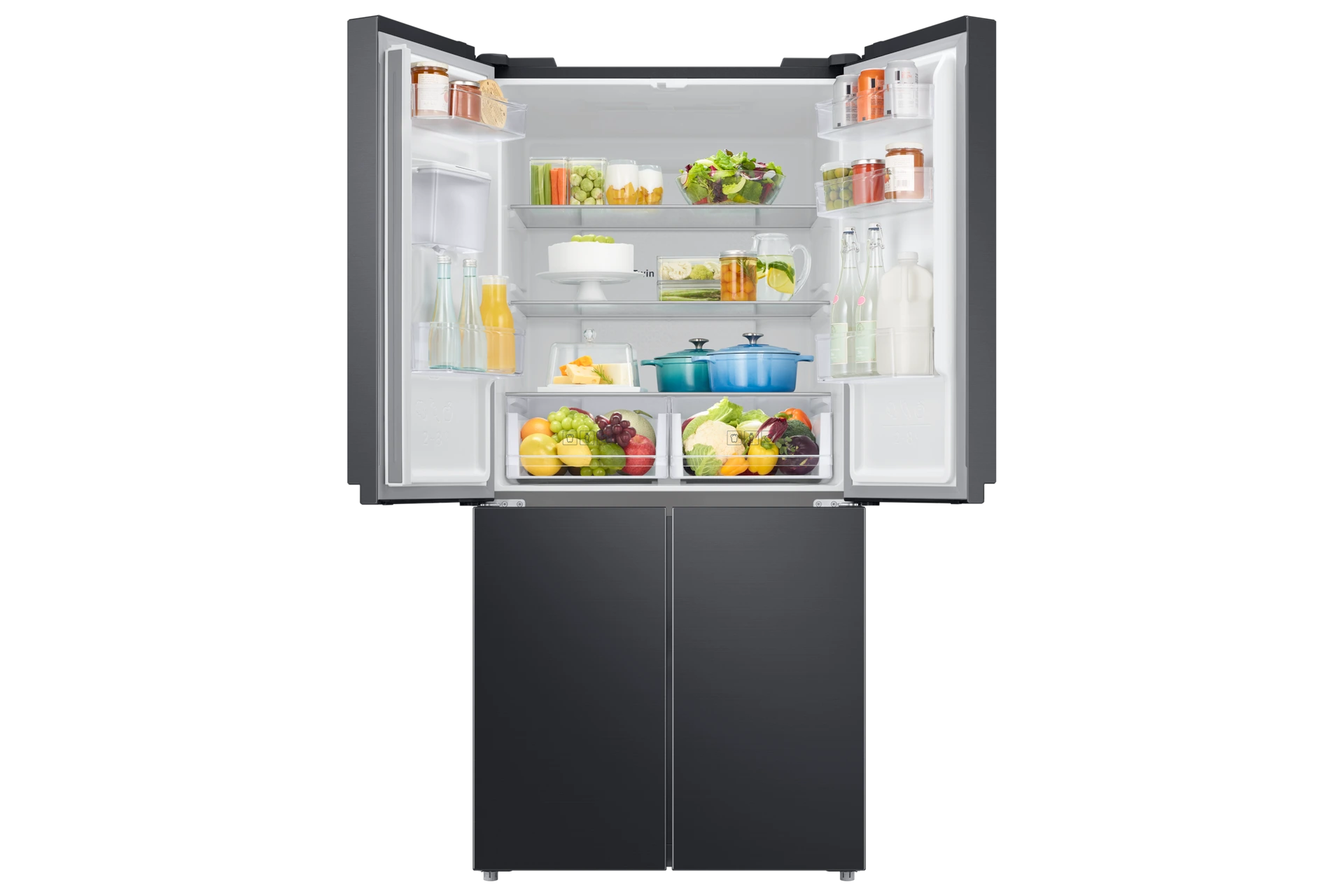 Lodówka Multidoor Slim No Frost Twin Cooling Plus™ wys. 179,3 cm RF48A401EB4/EO — widok 8