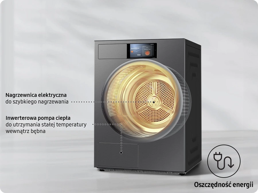 Samsung DV90F09F4SU4 — Inwerterowa pompa ciepła