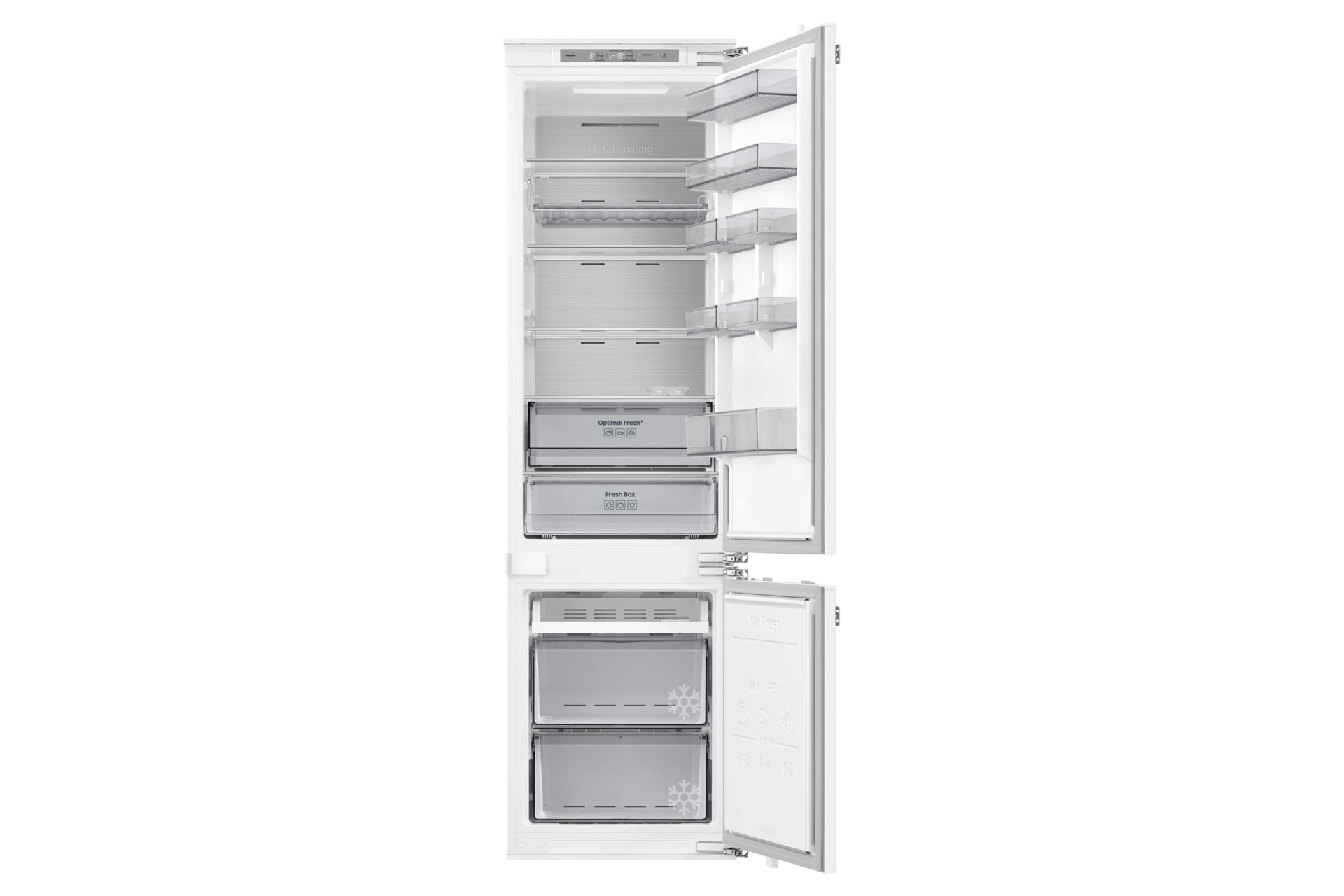 Lodówka do zabudowy AI No Frost Twin Cooling Plus™ wys. 193,5 cm BRB80F30ADF0EO — widok 5
