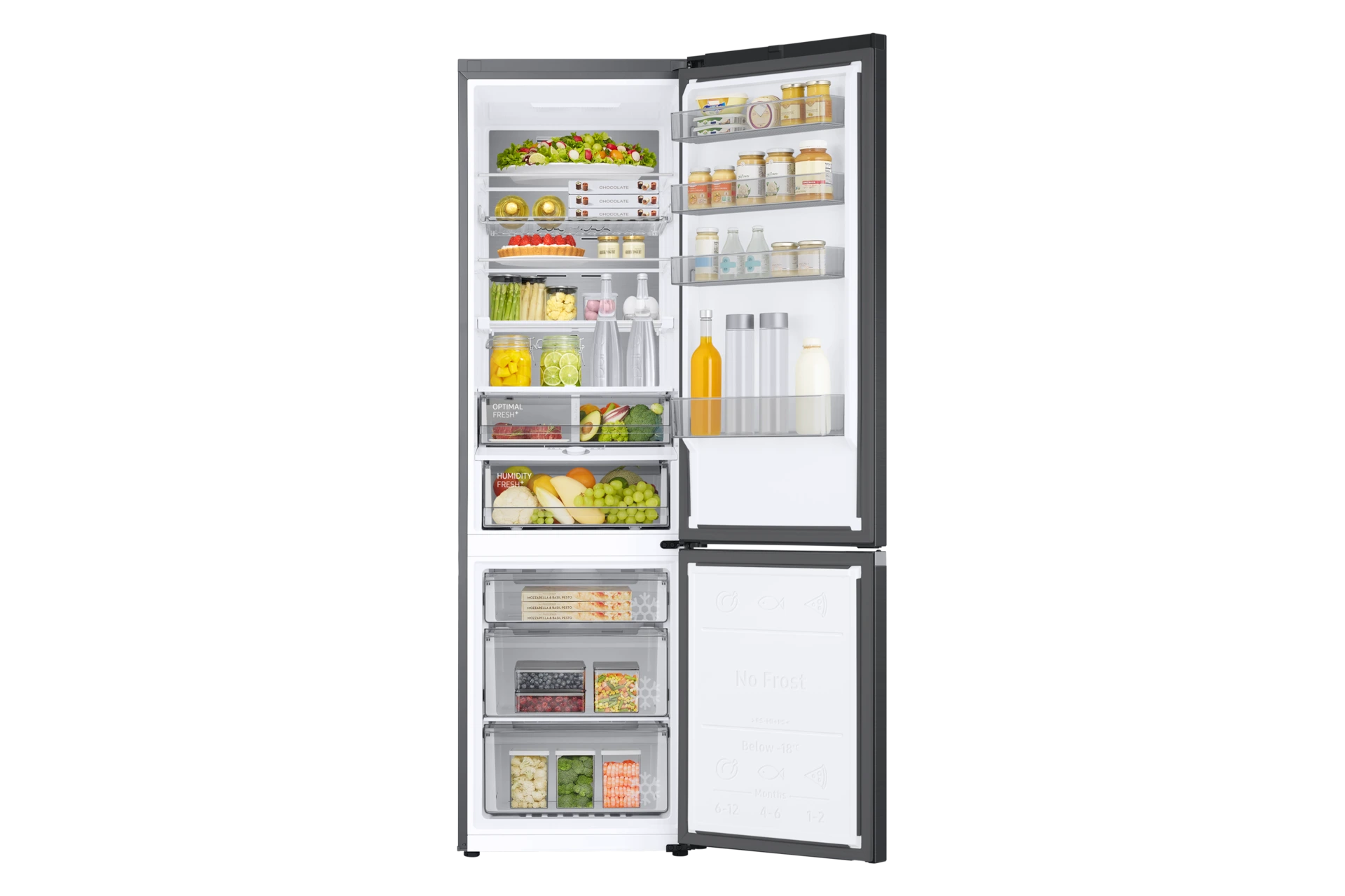 Lodówka AI z dolnym zamrażalnikiem No Frost SpaceMax™ wys. 203 cm RB38C776CB1/EF — widok 5