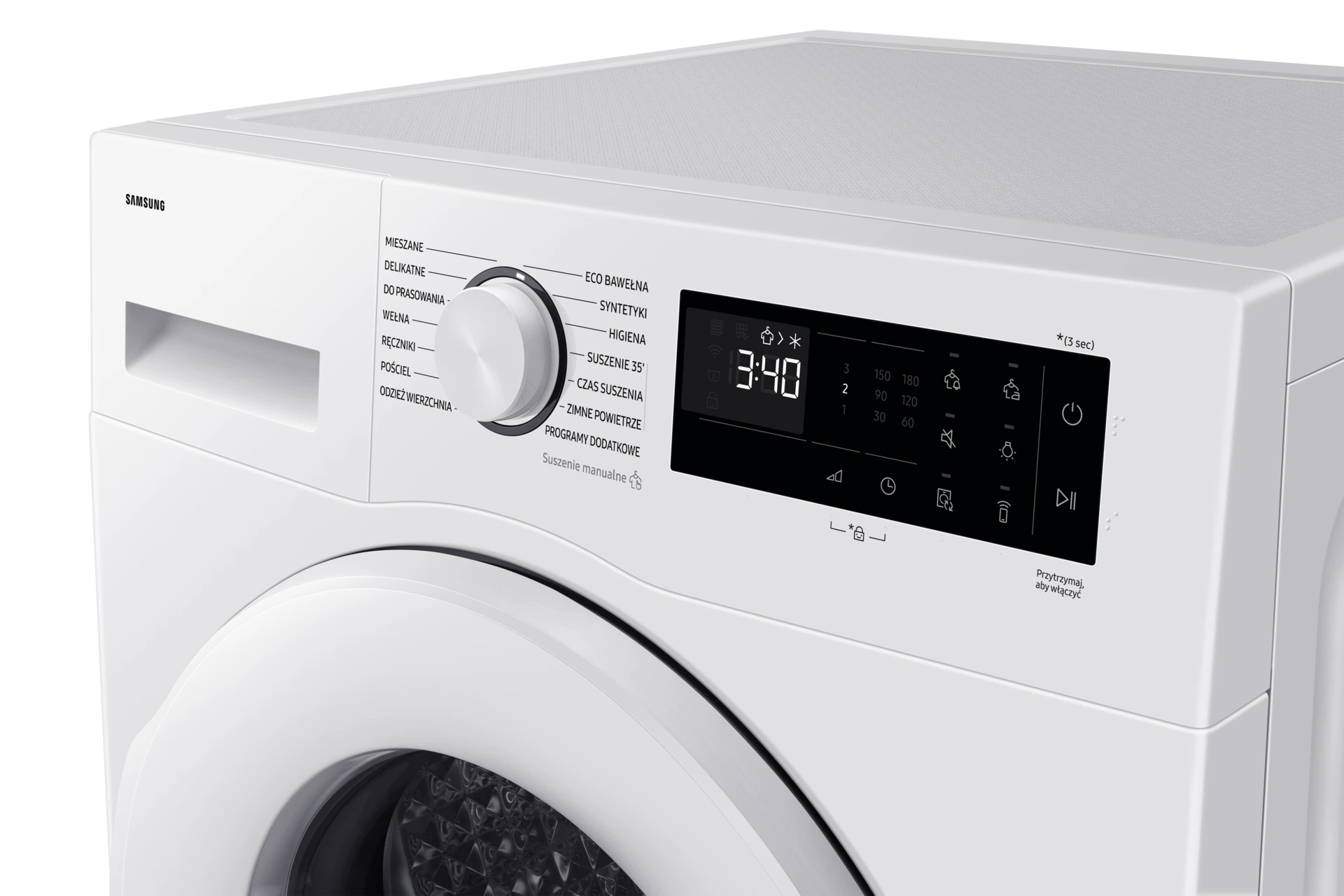 Suszarka Optimal Dry Air Refresh DV90DG52A0TEEO Seria 5000 — widok 8