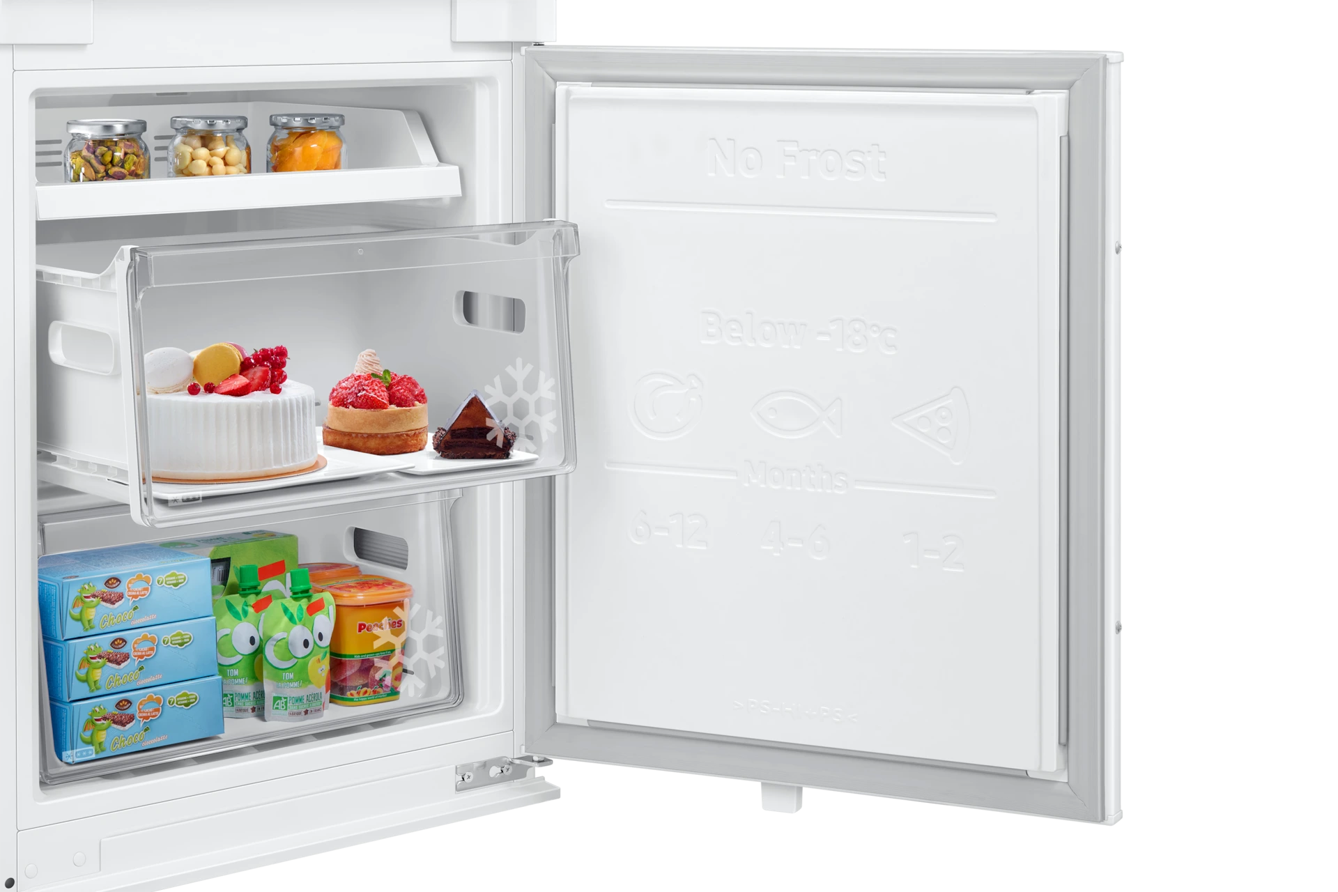 Lodówka do zabudowy AI No Frost Twin Cooling Plus™ wys. 193,5 cm BRB80F30ADS0EO — widok 11