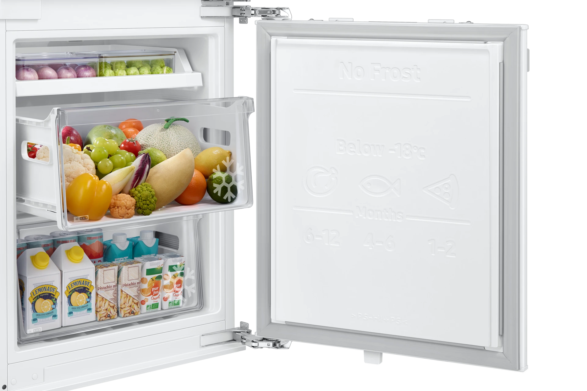 Lodówka do zabudowy AI No Frost Twin Cooling Plus™ wys. 193,5 cm BRB70F30AEF0EO — widok 12