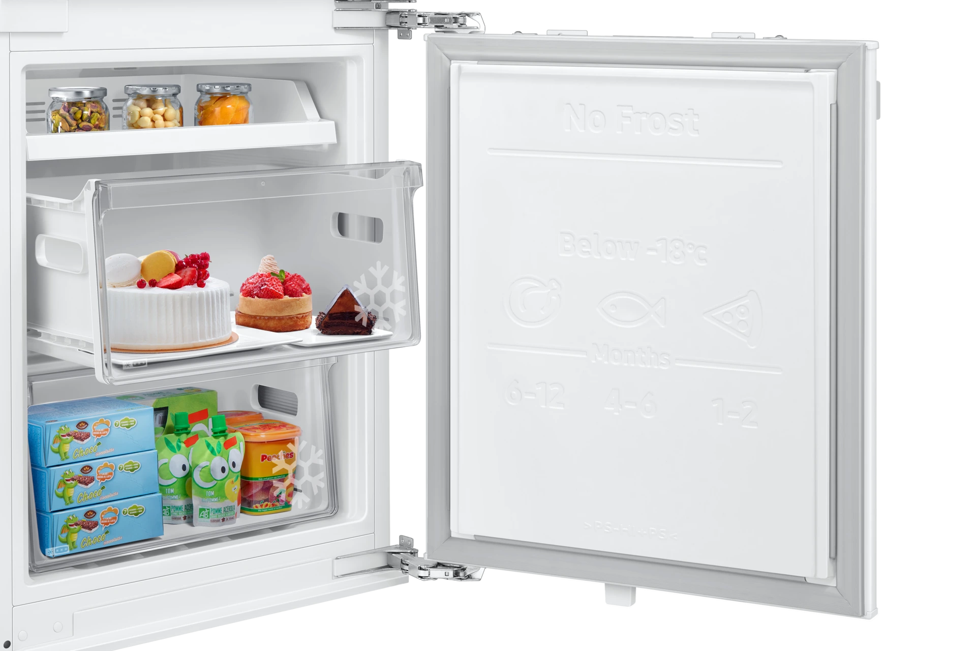 Lodówka do zabudowy AI No Frost Twin Cooling Plus™ wys. 193,5 cm BRB70F30AEF0EO — widok 11