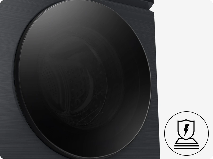 Samsung WD11DB7B85GBU4 — Drzwi ze szkła hartowanego