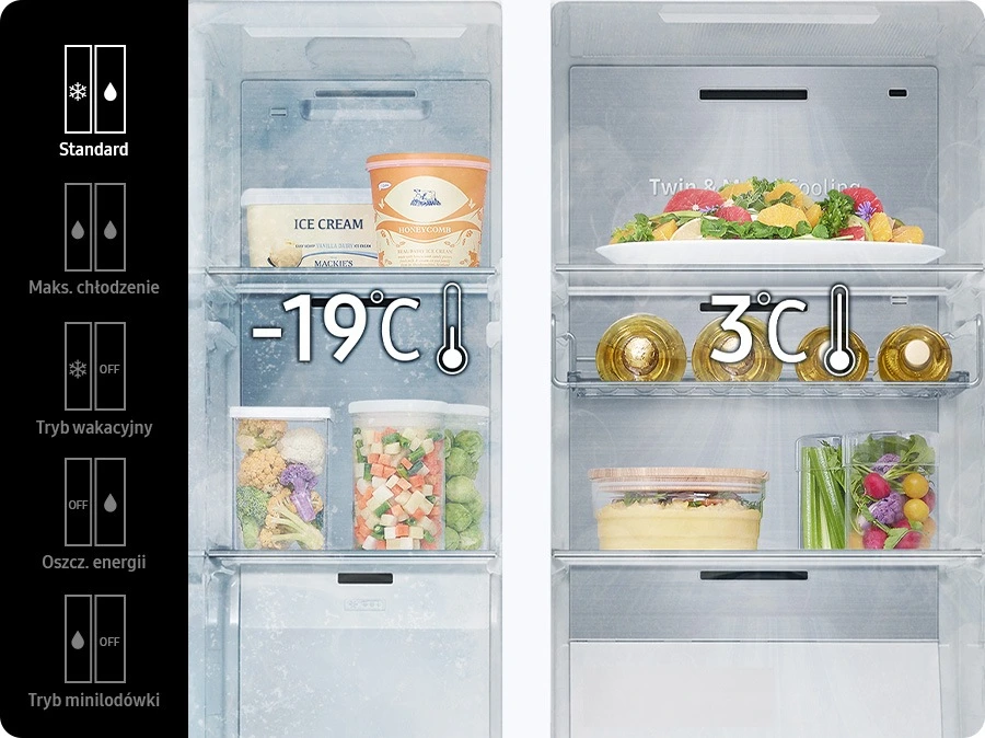 Samsung RS90F66BEFEO — CoolSelect+