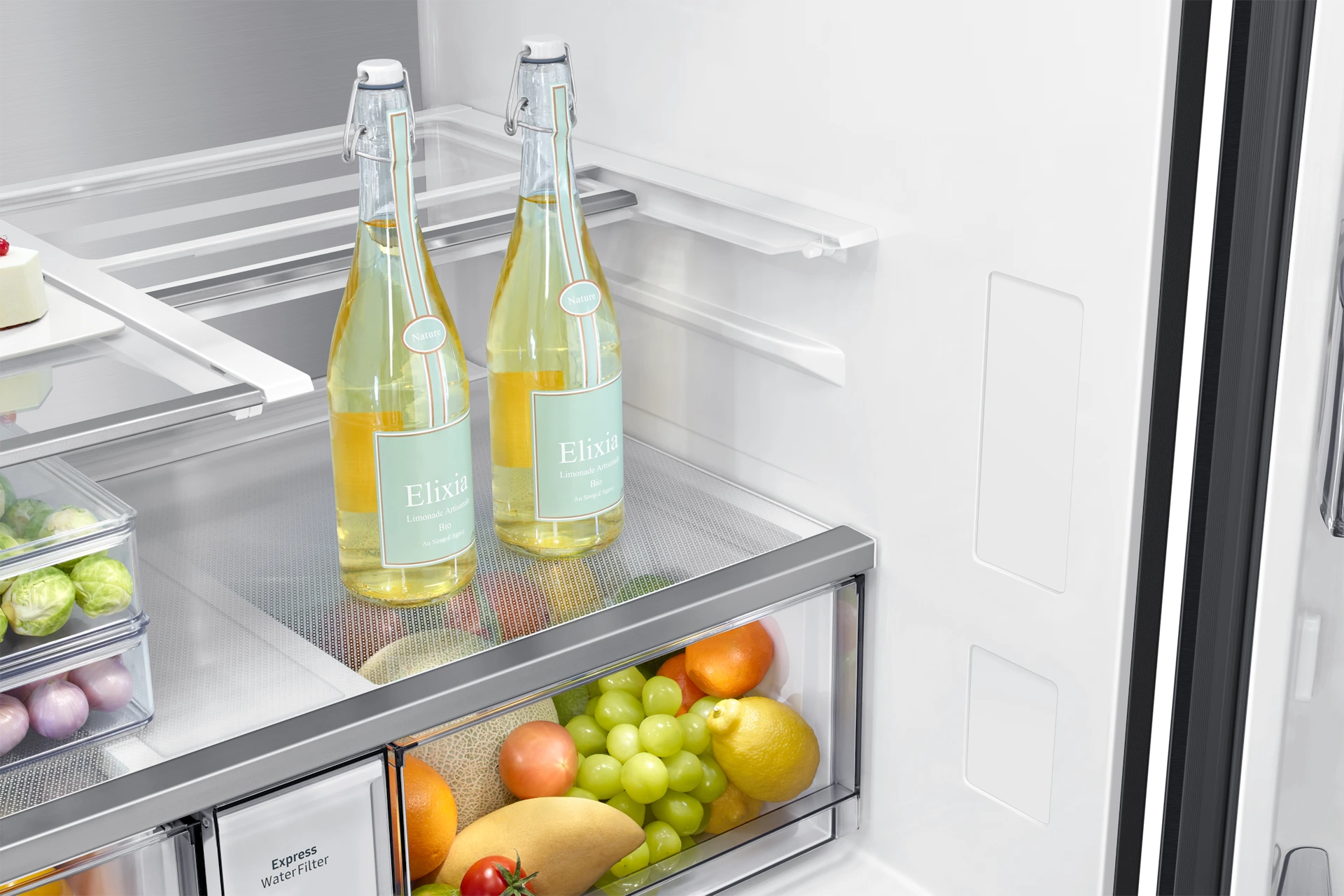 Lodówka Multidoor AI Family Hub™ 21.5" No Frost AI Vision wys. 183 cm RF65DG9H0EB1EO — widok 9