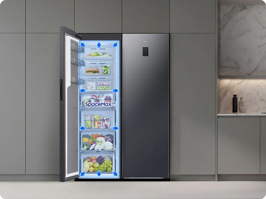 Samsung RZ80H32HDFEO — SpaceMax i wykorzystanie wnętrza