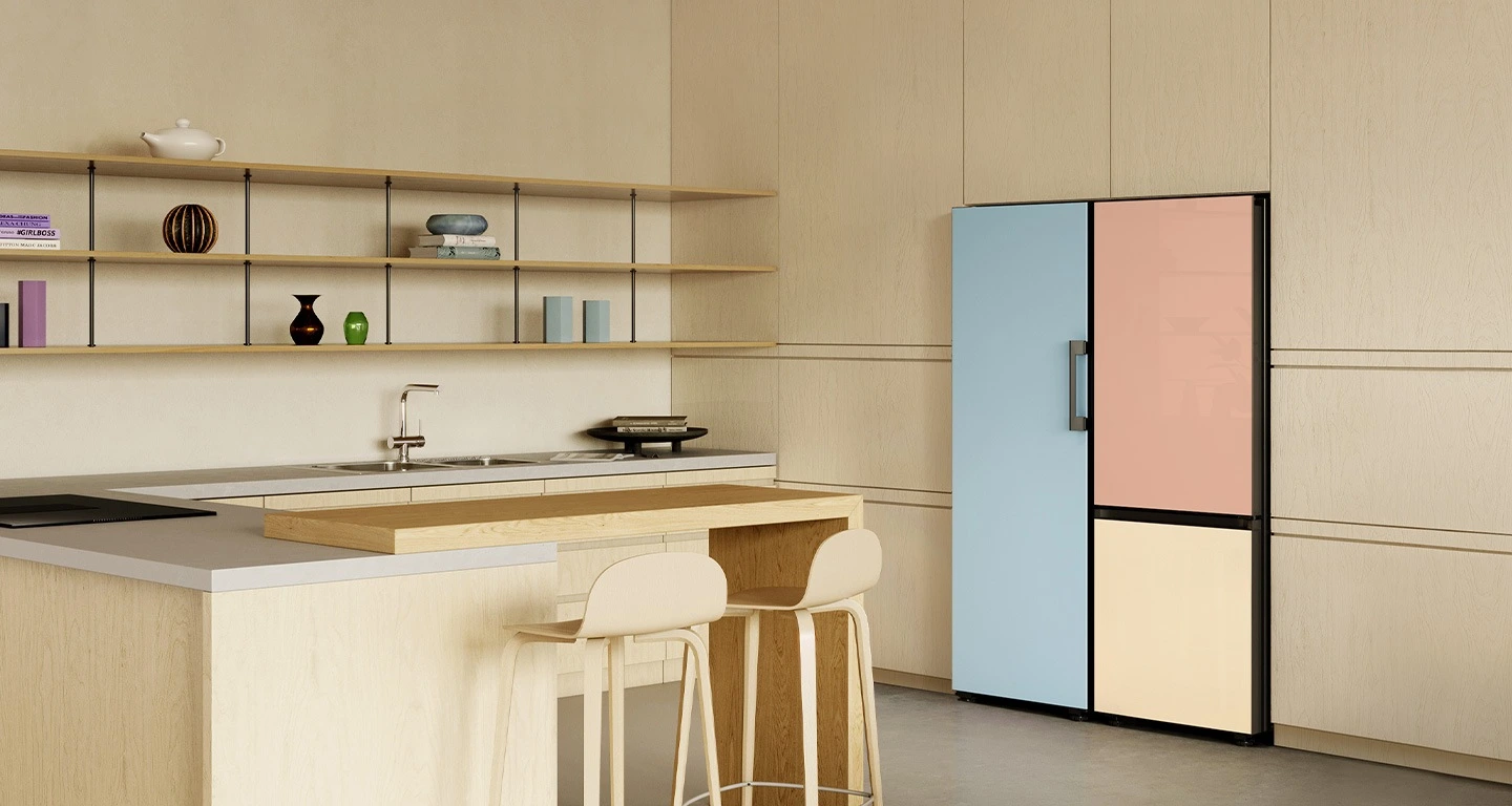 Samsung RB38C7B6AAP/EF — aranżacja producenta