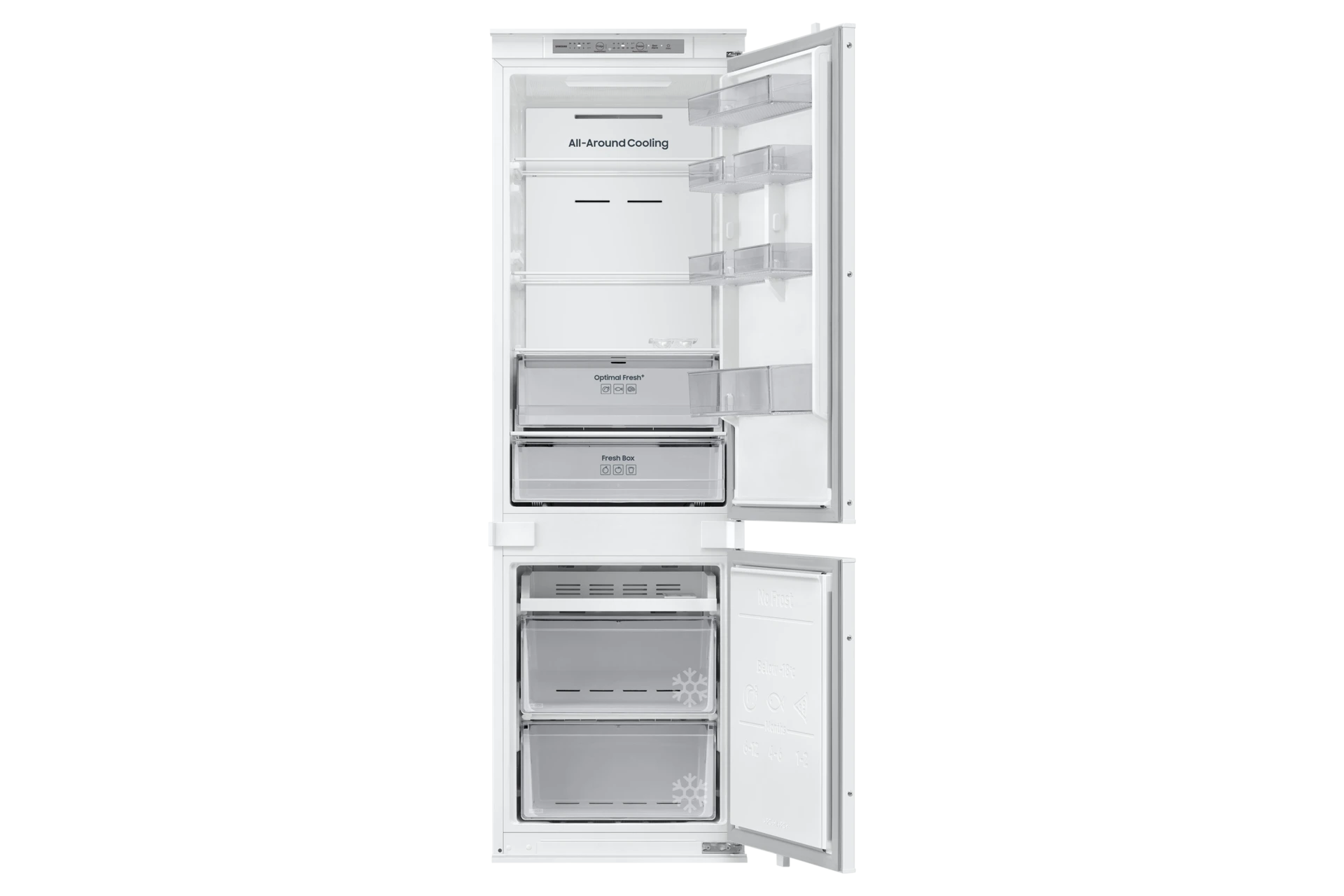 Lodówka do zabudowy AI No Frost SpaceMax™ wys. 177,5 cm BRB70F26DES0EO — widok 5