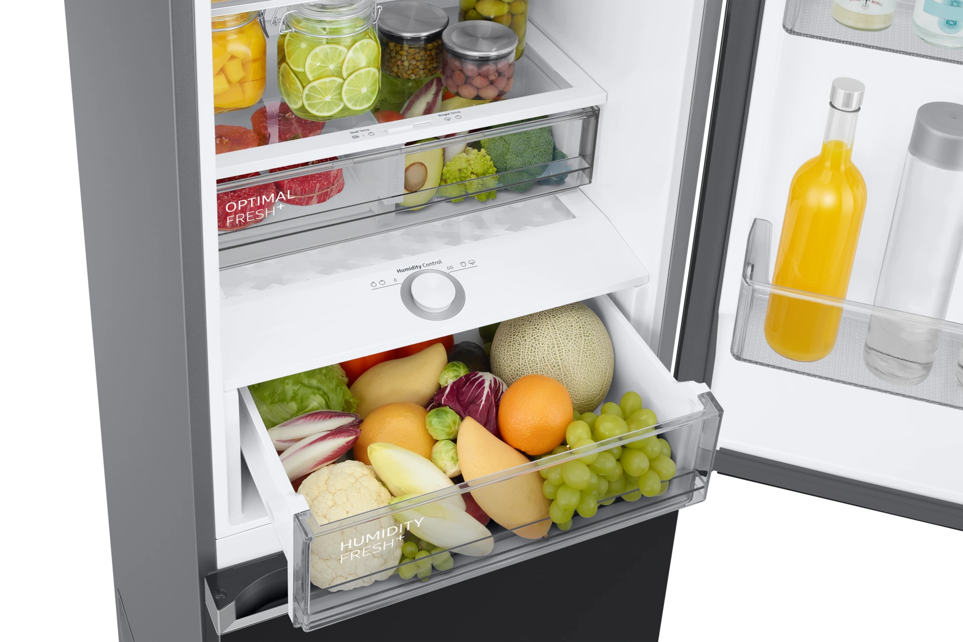 Lodówka AI z dolnym zamrażalnikiem No Frost SpaceMax™ wys. 203 cm RB38C705CB1/EF — widok 9
