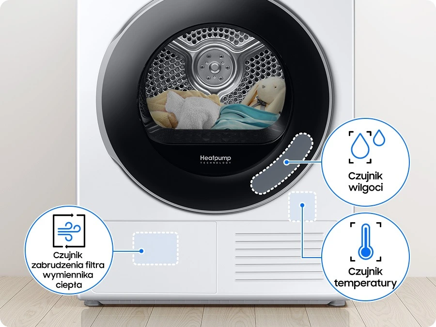 Samsung DV90DG6845LKU4 — Optimal Dry