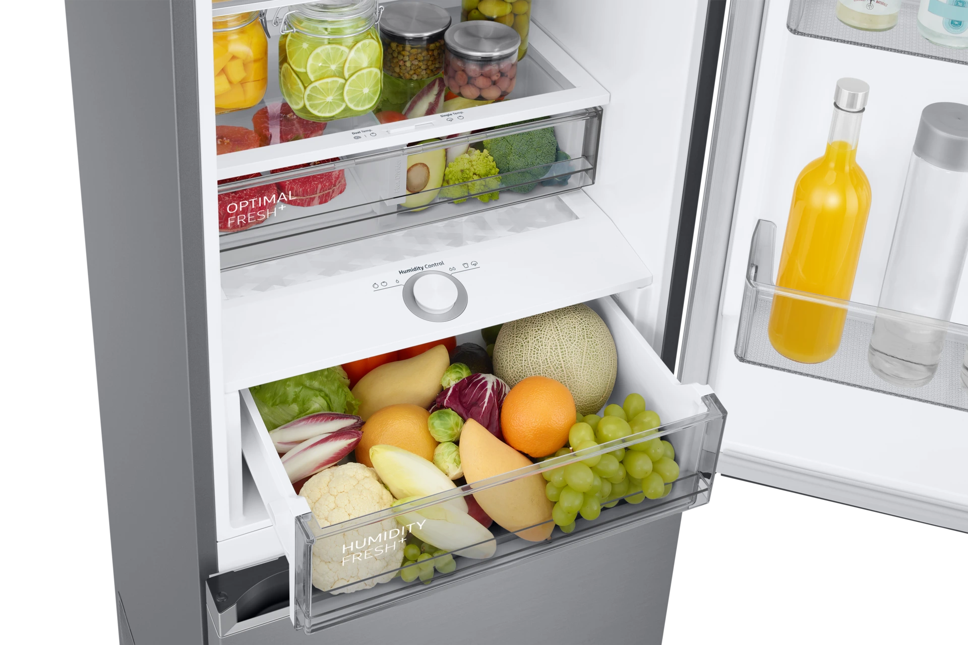 Lodówka AI z dolnym zamrażalnikiem No Frost SpaceMax™ wys. 203 cm RB38C775CS9/EF — widok 8