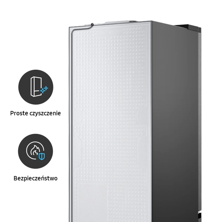 Samsung RB38T607BS9/EF — Płaski tył Clean Back