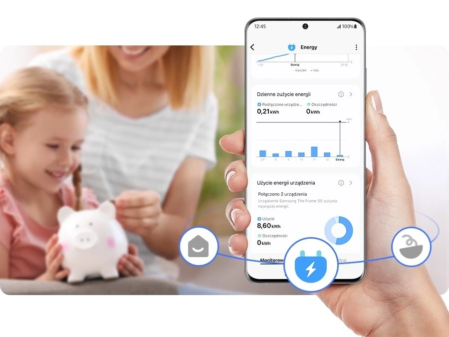Samsung RB34C672DBN/EF — SmartThings Energy