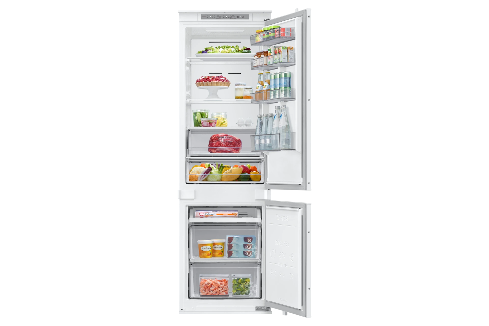 Lodówka do zabudowy AI No Frost SpaceMax™ wys. 177,5 cm BRB70F26DES0EO — widok 1