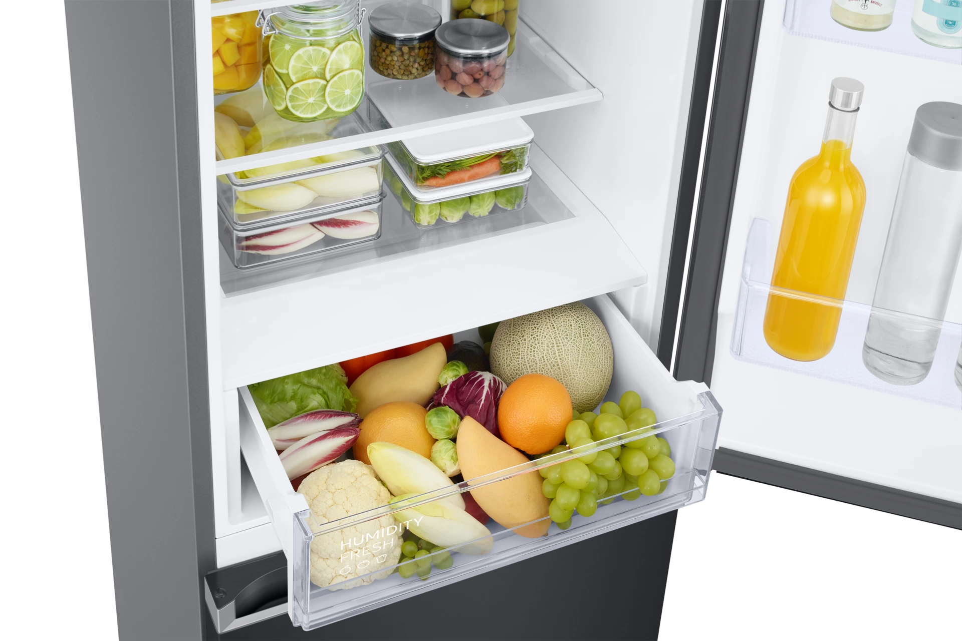 Lodówka AI z dolnym zamrażalnikiem No Frost AI Energy Mode wys. 203 cm RB38C600CB1/EF — widok 6