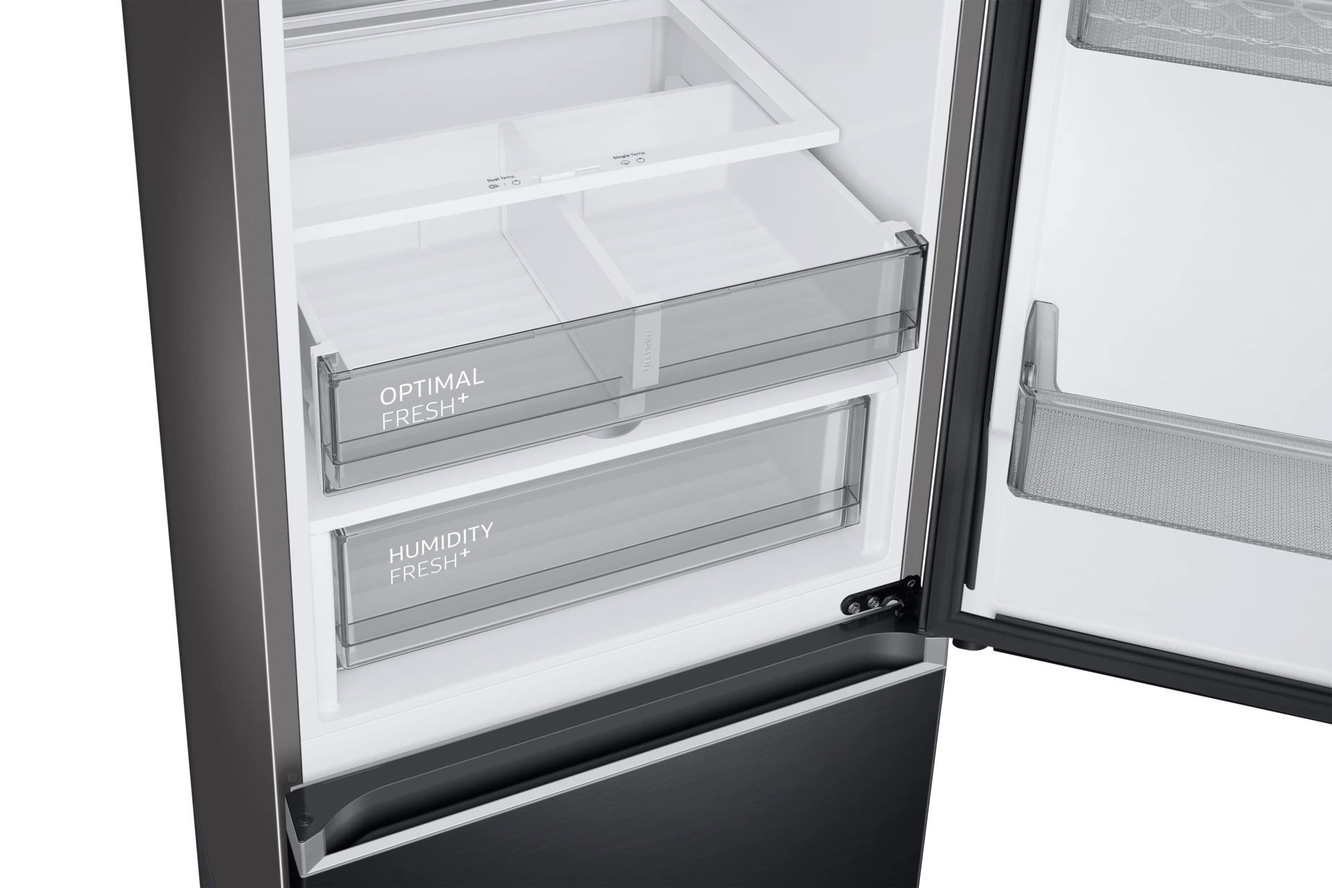 Lodówka AI z dolnym zamrażalnikiem No Frost SpaceMax™ wys. 185,3 cm RB34C775CB1/EF — widok 7
