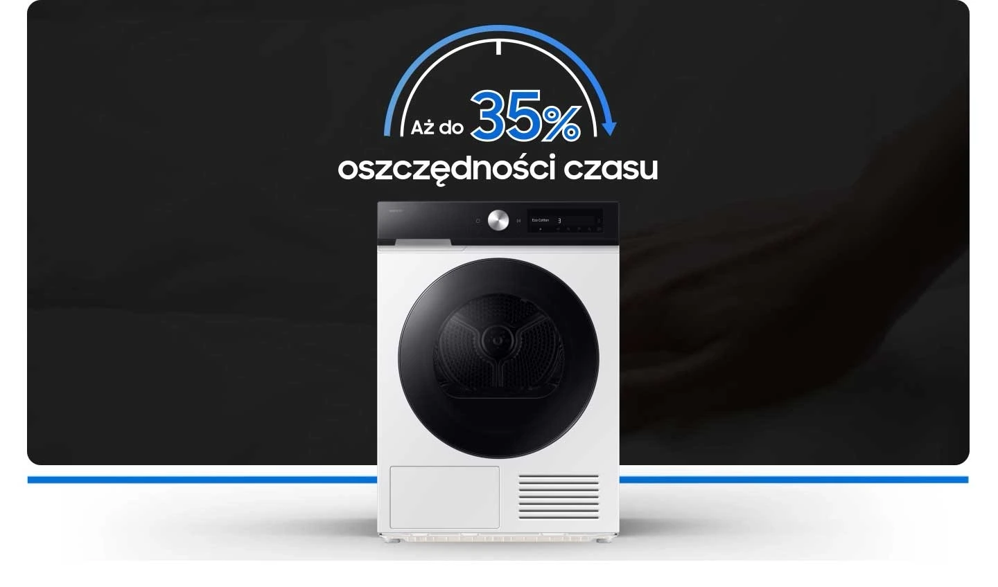 Samsung DV90DB7845GEU4 — QuickDrive w suszeniu
