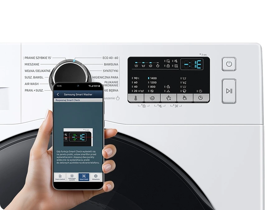 Samsung WD80HG4U04BEEO — Smart Check