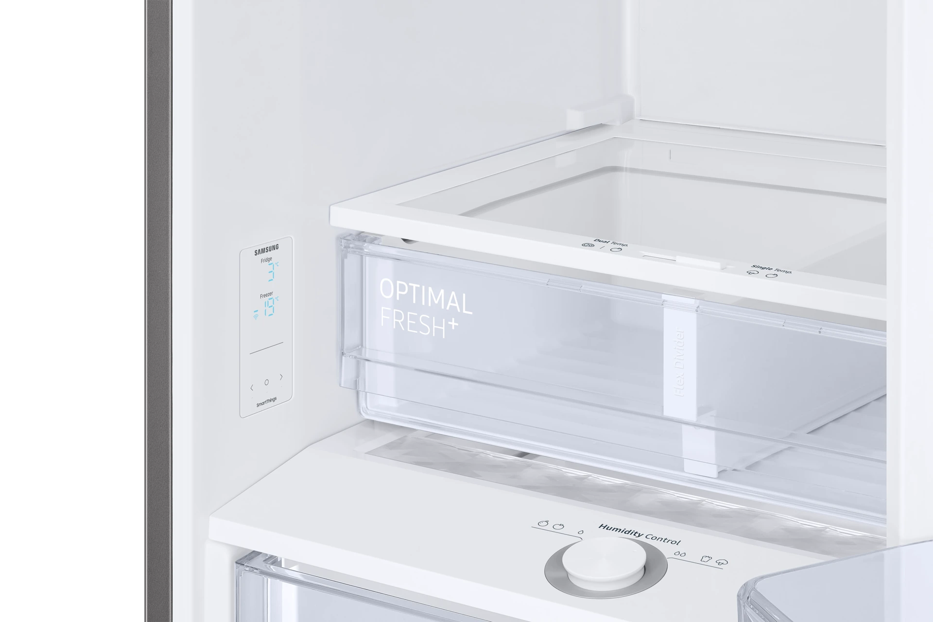 Lodówka AI z dolnym zamrażalnikiem No Frost AI Energy Mode wys. 185,3 cm RB34C603CS9/EF — widok 11