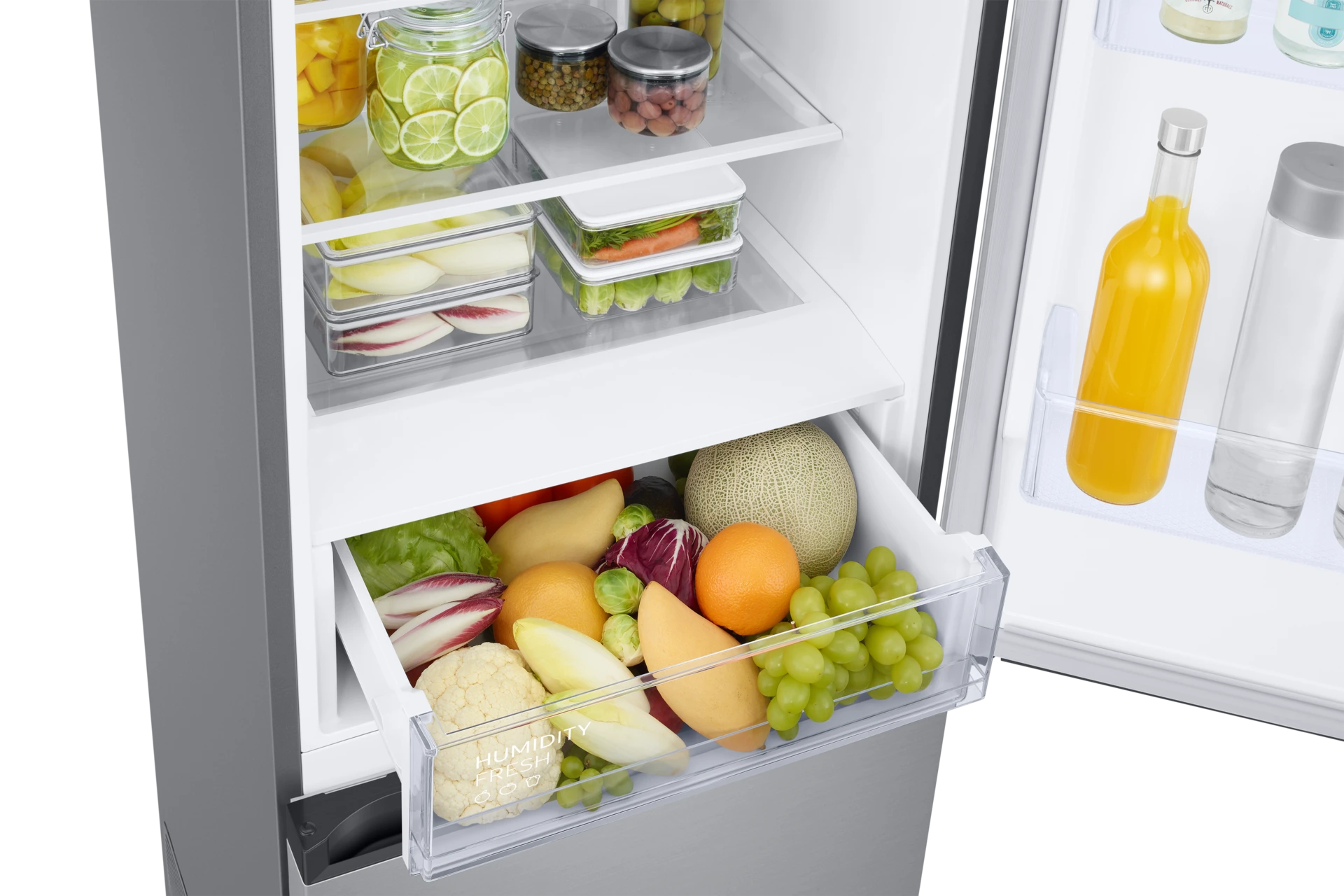 Lodówka AI z dolnym zamrażalnikiem No Frost AI Energy Mode wys. 203 cm RB38C602CSA/EF — widok 7