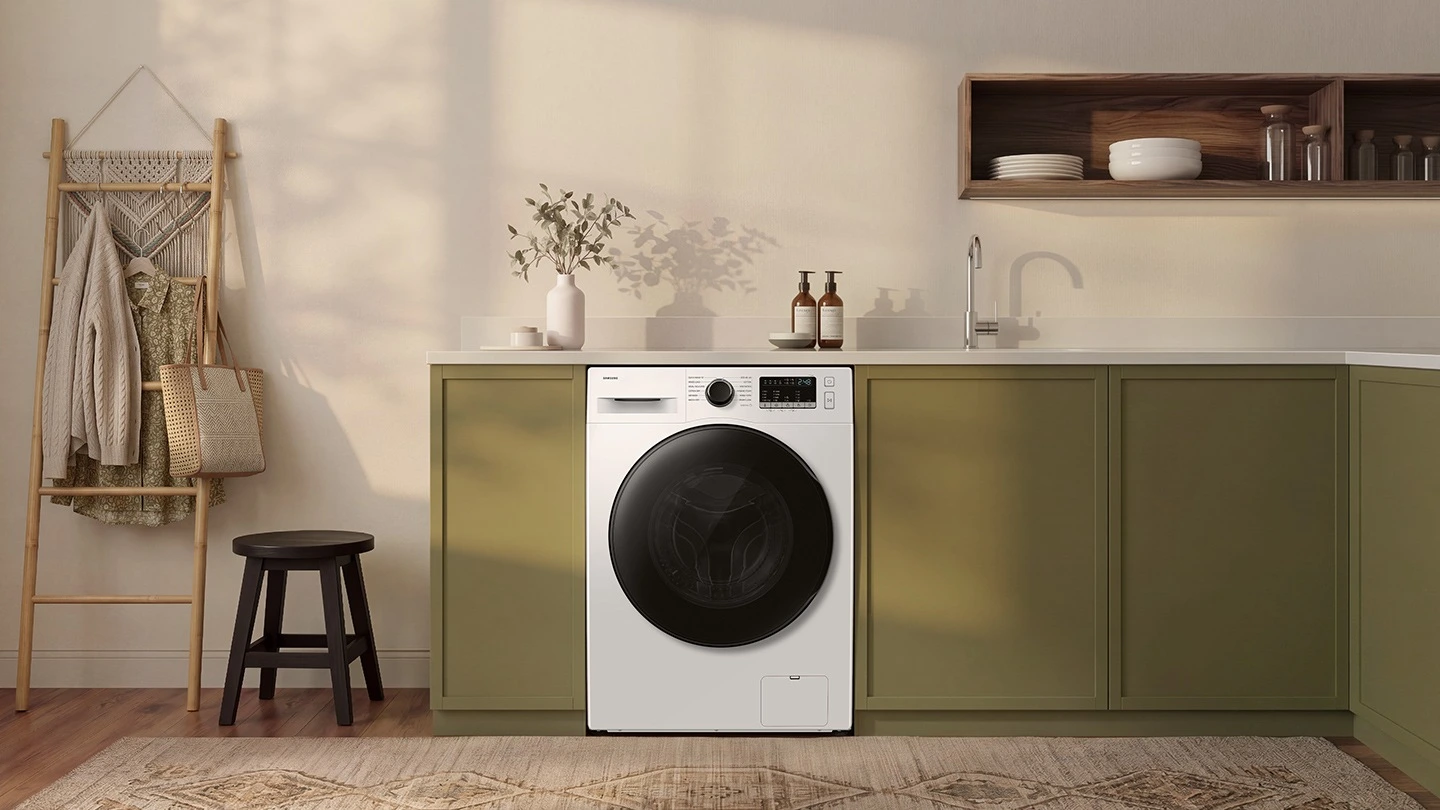 Samsung WD80HG4U04BEEO — aranżacja producenta