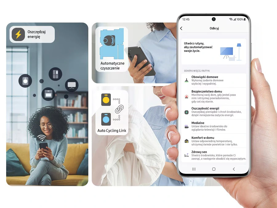 Samsung DV90DG6845LBU4 — Schematy w SmartThings