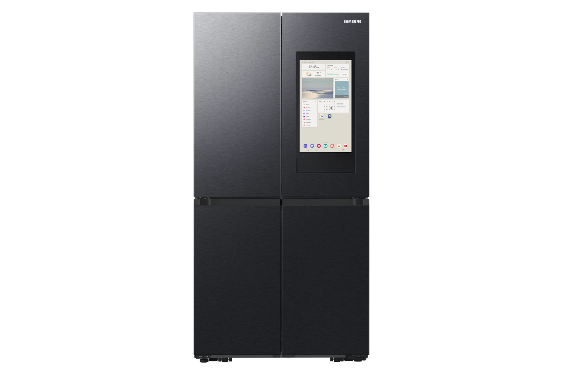 Lodówka Multidoor AI Family Hub™ 21.5" No Frost AI Vision wys. 183 cm RF65DG9H0EB1EO — widok 1