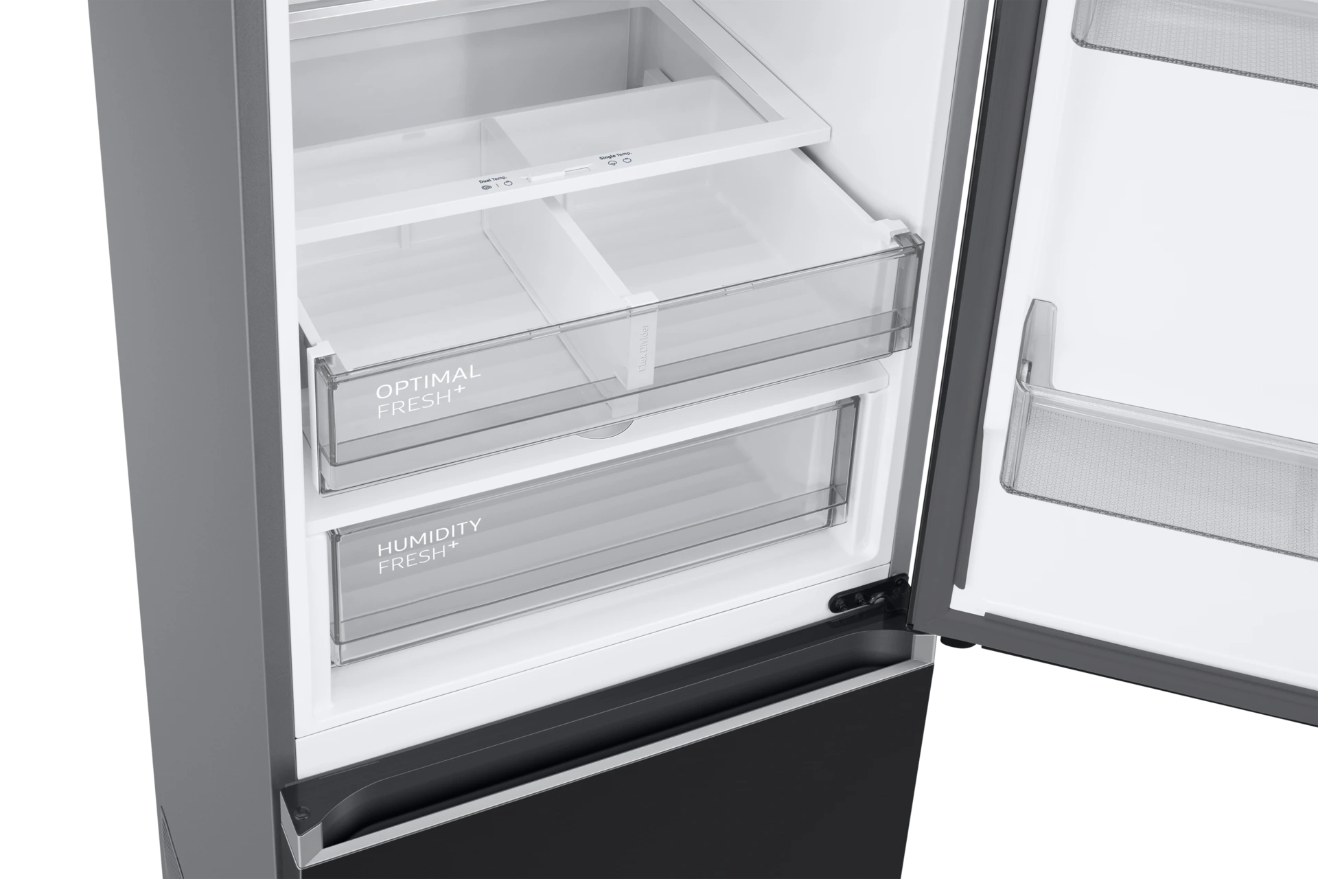 Lodówka AI z dolnym zamrażalnikiem No Frost SpaceMax™ wys. 203 cm RB38C705CB1/EF — widok 7