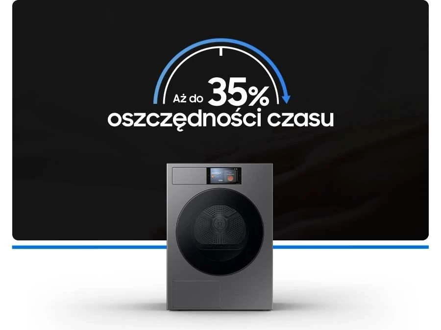 Samsung DV90F09F4SU4 — QuickDrive w suszeniu