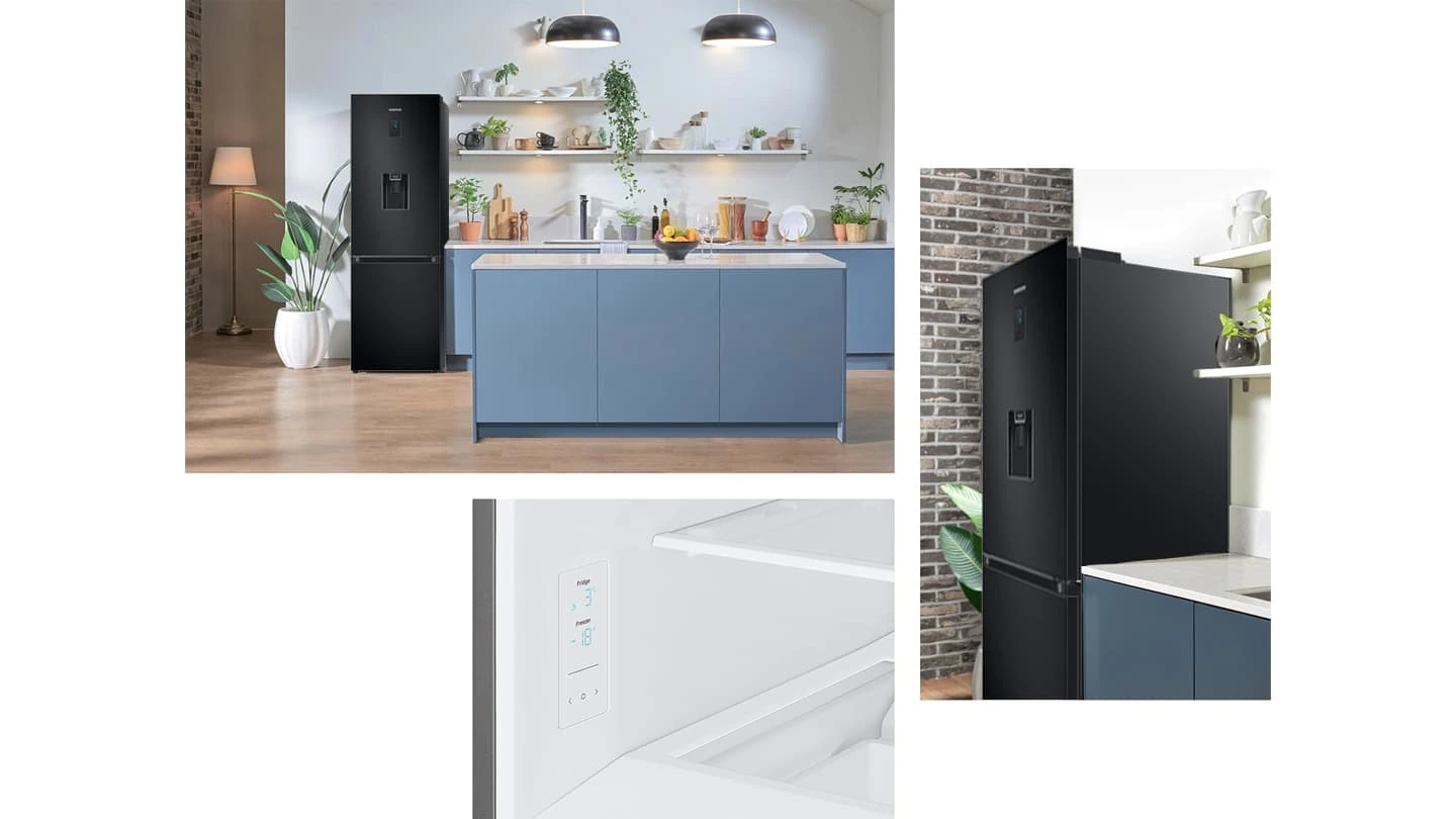 Samsung RB34C635EBN/EF — Prosta linia frontu