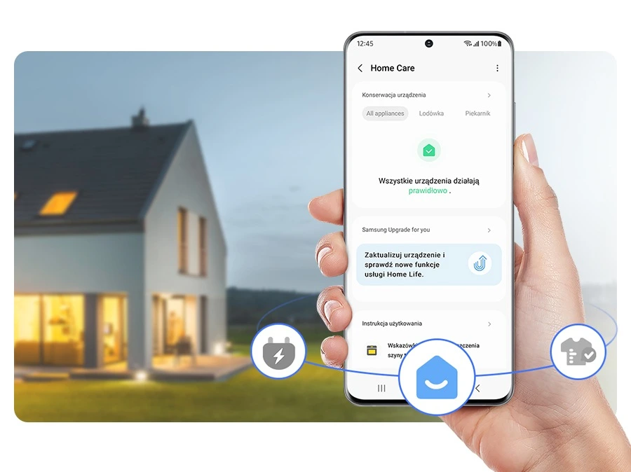 Samsung WW90DG6U25LHU4 — SmartThings Home Care