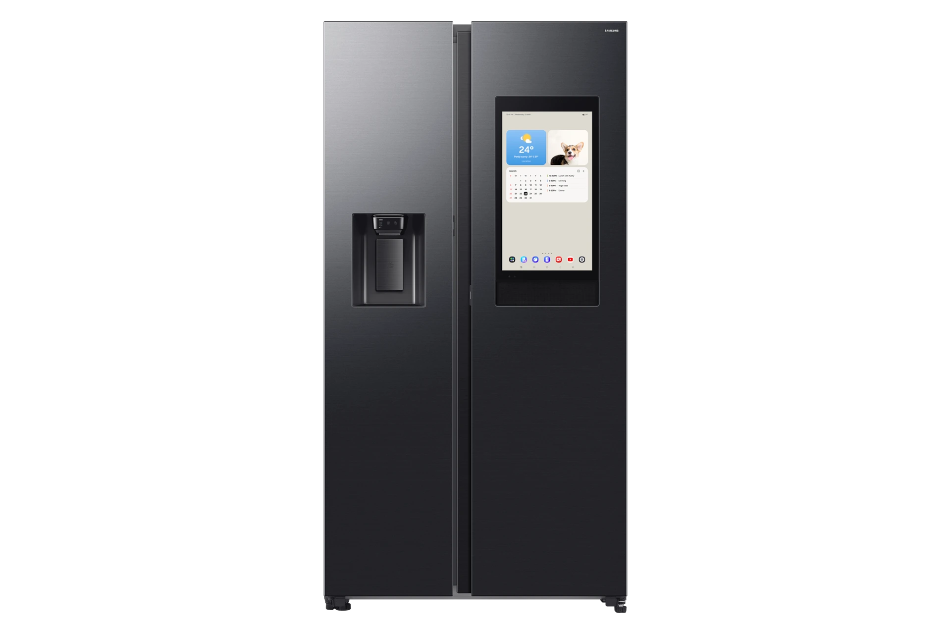 Lodówka Side by Side AI No Frost Family Hub™ 21,5" wys. 178,4 cm RS90F66BEFEO — widok 1
