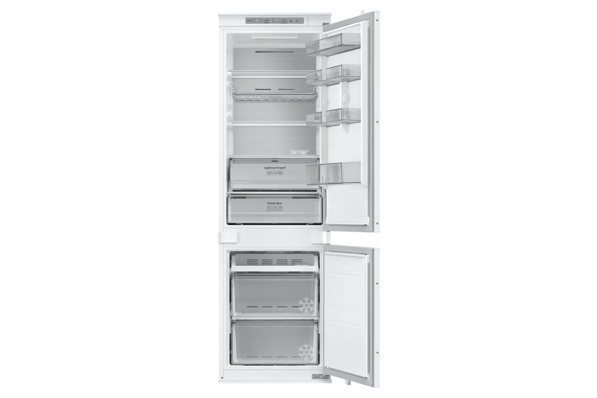 Lodówka do zabudowy AI No Frost SpaceMax™ wys. 177,5 cm BRB80F26CES0EO — widok 5