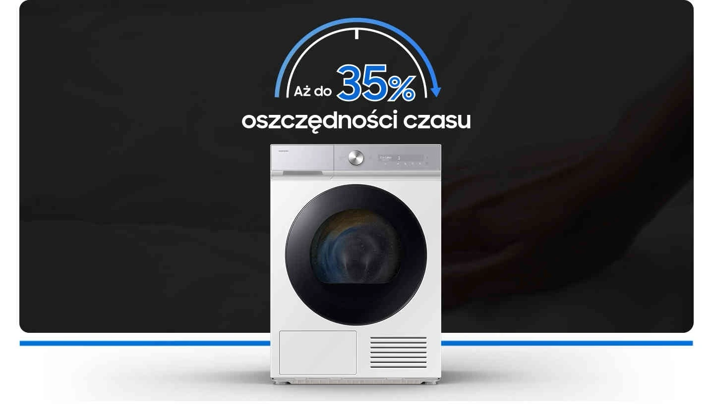 Samsung DV90DB8845GHU4 — QuickDrive w suszeniu