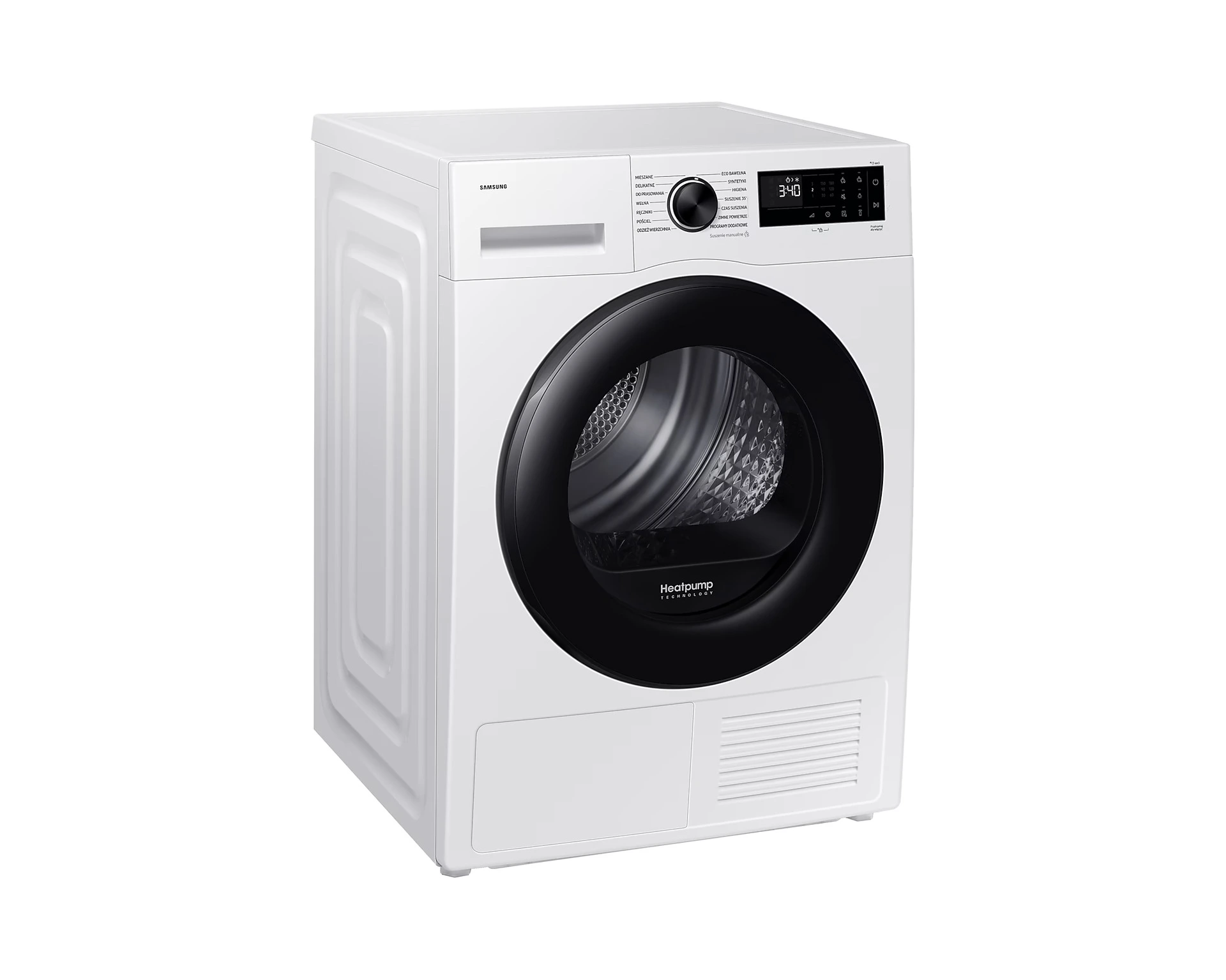 Zestaw Pralka AI 9kg WW90CGC04DAEEO + Suszarka 9kg DV90DG52A0AEEO — widok 9