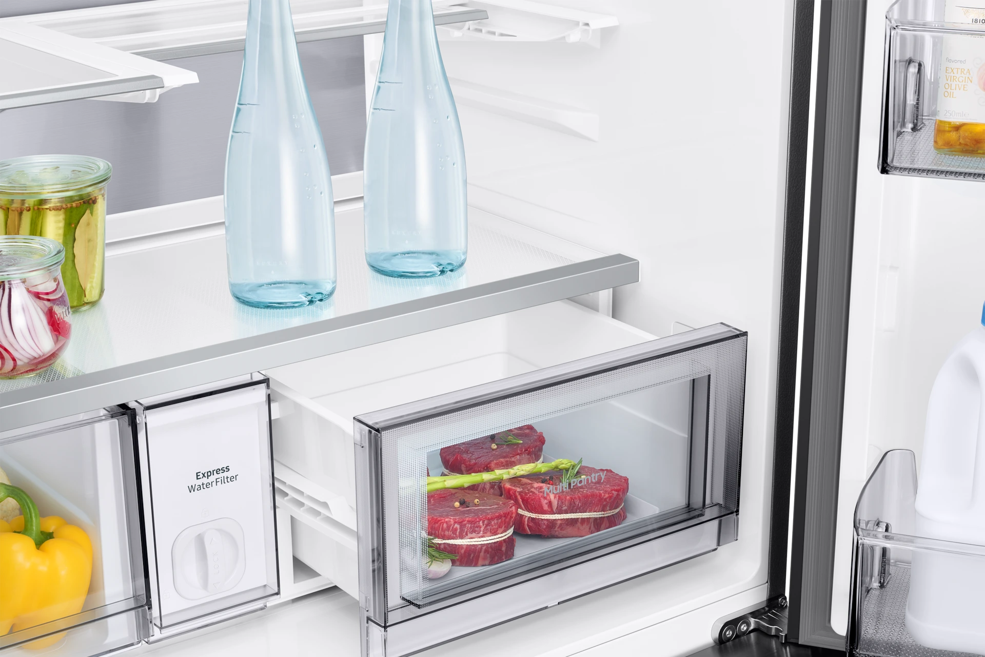 Lodówka Multidoor AI Family Hub™ Auto Open No Frost RM90F67CECEO — widok 10