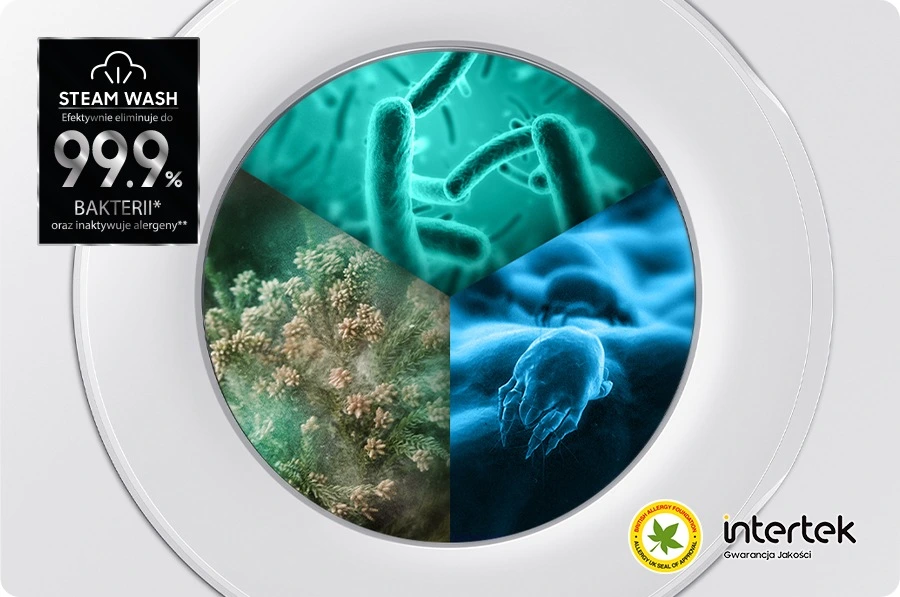 Samsung WW90CGC04DTHEO — Pranie z Higieniczną parą