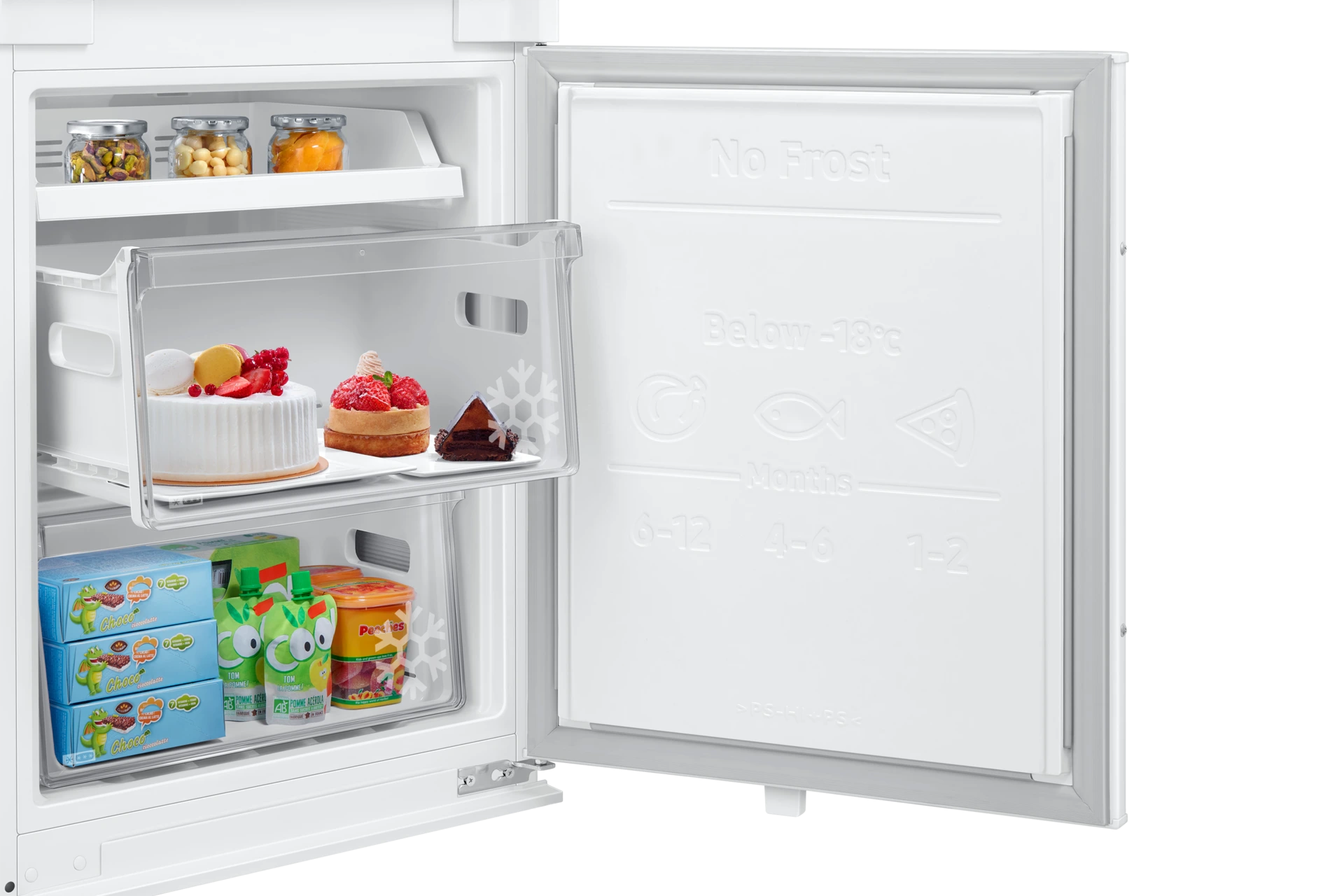 Lodówka do zabudowy AI No Frost Twin Cooling Plus™ wys. 193,5 cm BRB80F30AES0EO — widok 11