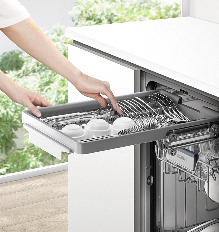 Samsung DW50R4070FS/EC — Trzeci poziom załadunku