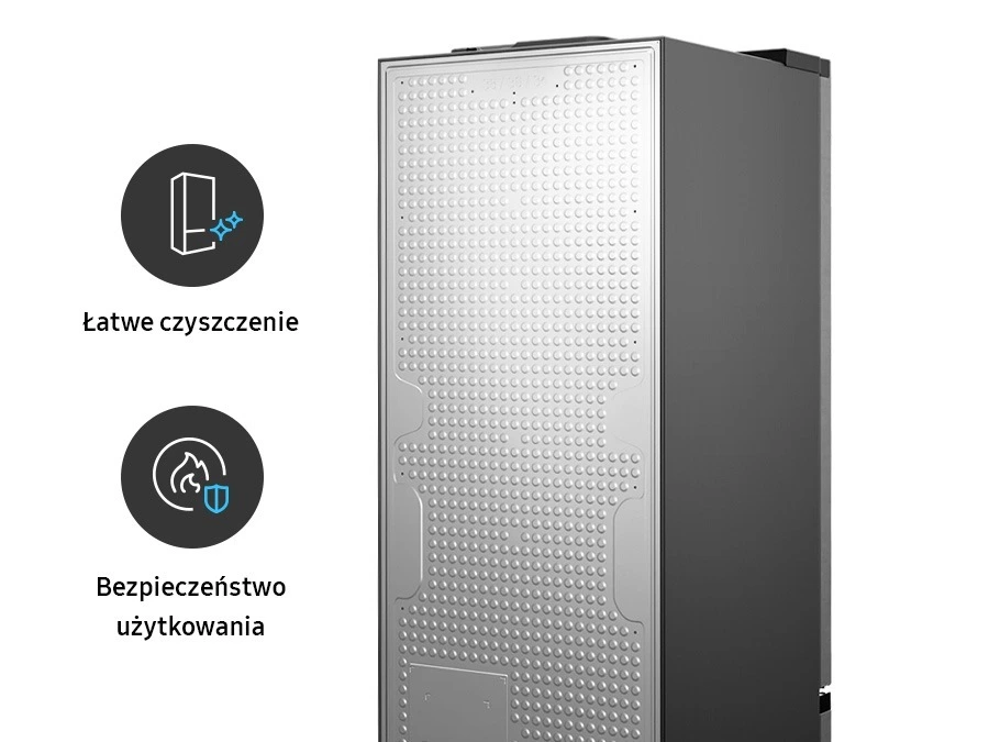 Samsung RB38C7B6A39/EF — Płaski tył Clean Back