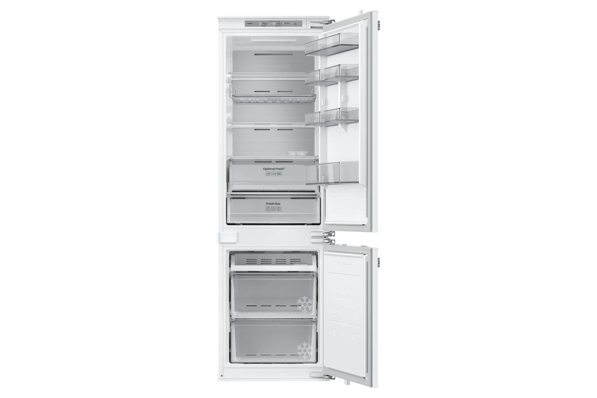 Lodówka do zabudowy AI No Frost Twin Cooling Plus™ wys. 177,5 cm BRB80F26ACF0EO — widok 5